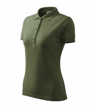 Tricou polo dama maneca scurta Alb , L [86]