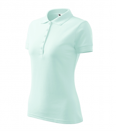 Tricou polo dama maneca scurta Alb , L [65]