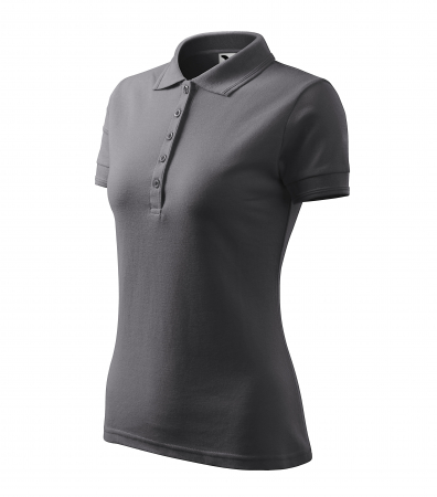 Tricou polo dama maneca scurta Alb , L [26]
