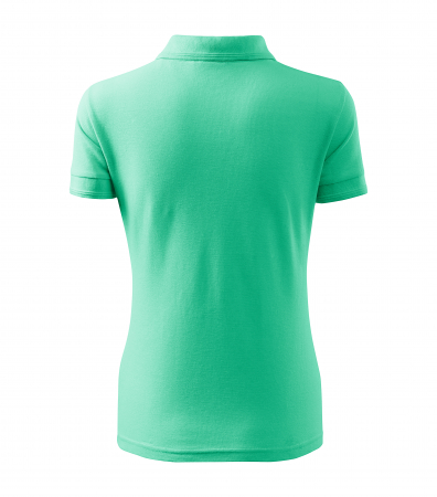 Tricou polo dama maneca scurta Alb , L [61]