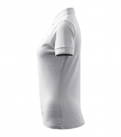 Tricou polo dama maneca scurta Alb , L [2]