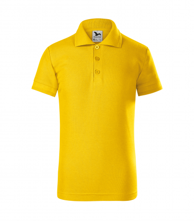 Tricou polo copii maneca scurta alb , 122 cm/6 ani [32]