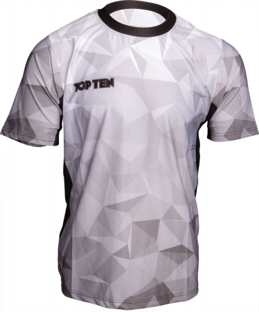 Tricouri sport barbati - Tricou PRISM, Top Ten, Alb, XS