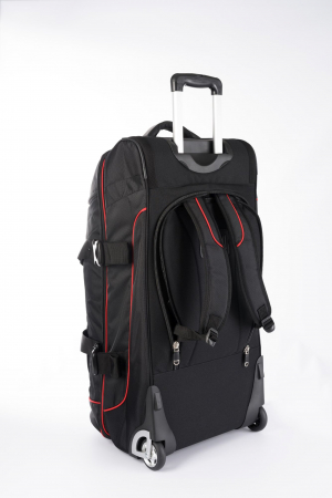 Trolley “Deluxe Travel” Jumbo - 81 cm x 39 cm x 40 cm, black-red [1]