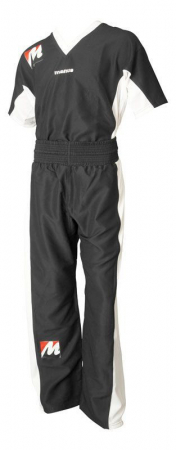 Trening-uri - Trening Kickboxing „Airtex”, Manus, aprobat WAKO, Negru-Alb, 130 cm