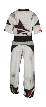 Uniformă Kickboxing „Future”, aprobat WAKO, Top Ten, alb-negru, 190CM [1]