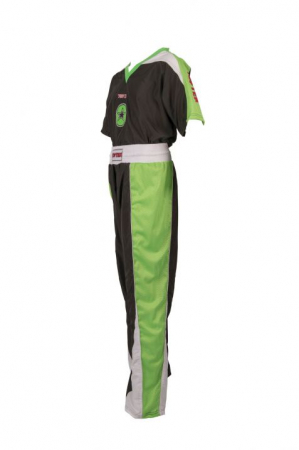 Uniforma Kickboxing „Star”, Top Ten, Negru-Verde, 180 cm [2]