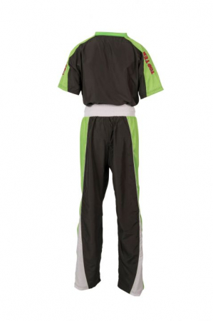 Uniforma Kickboxing „Star”, Top Ten, Negru-Verde, 180 cm [1]