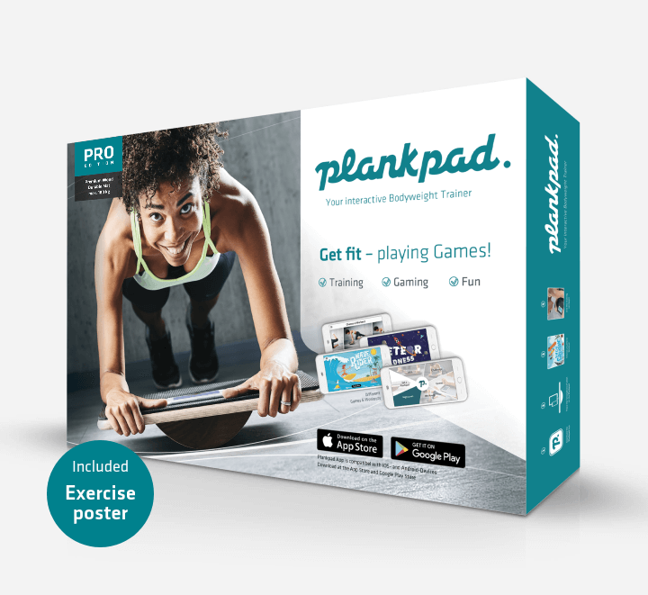 Plankpad Box with poster