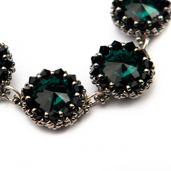 Emerald crystals bracelet [2]