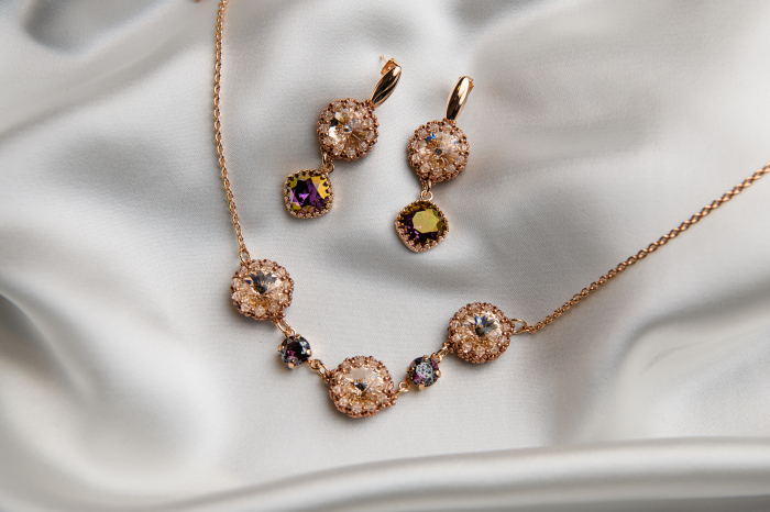 Set colier Couture Pink Vintage [2]