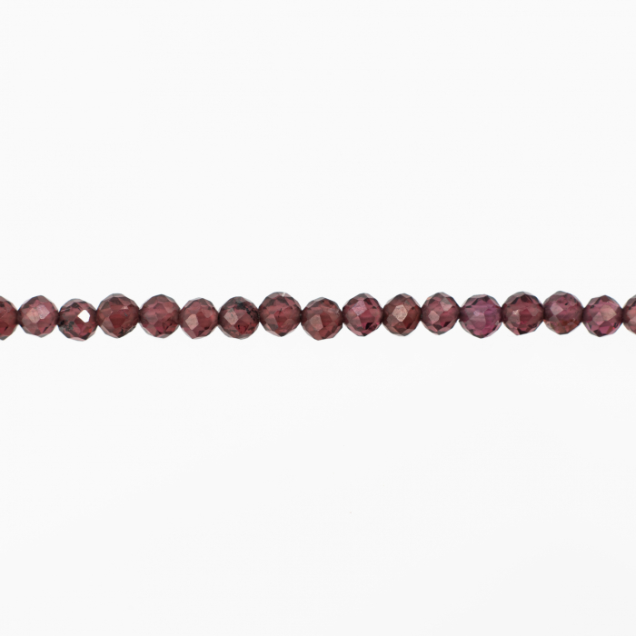 Bratara argint piatra semipretioasa granat 2,5 mm lungime 18-21 cm [2]