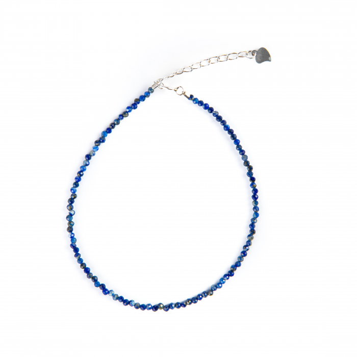 Bratara lapis lazuli microfatetat [2]