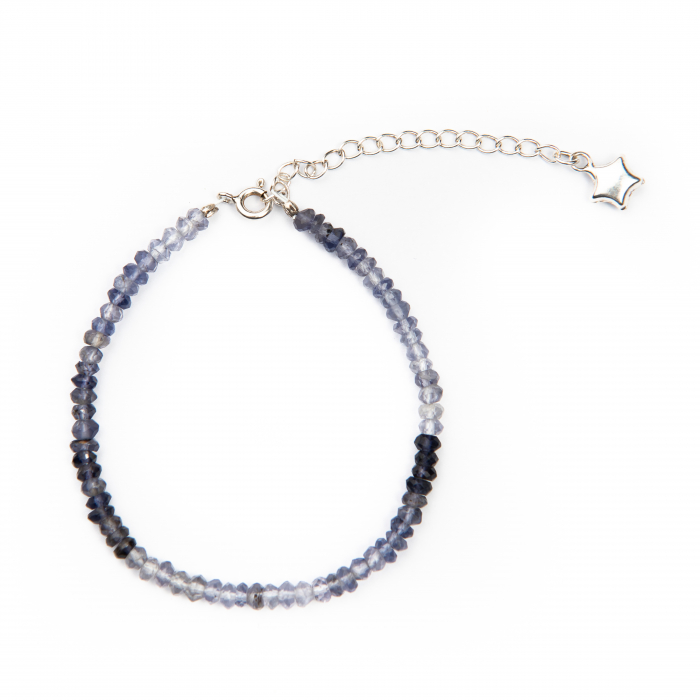 Lolite semi-precious stone bracelet [2]