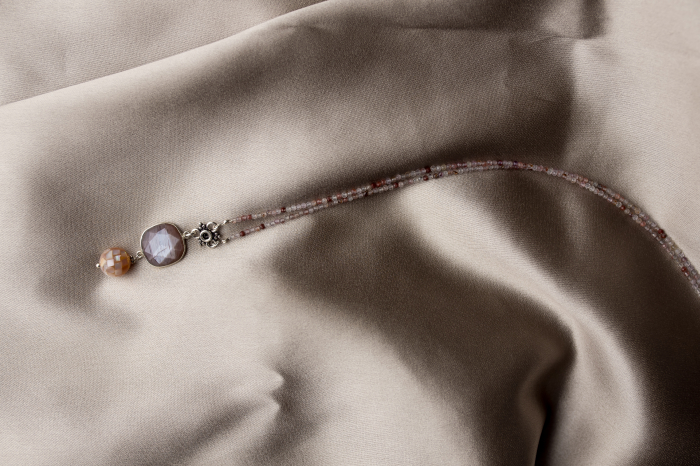 Moon Light semi-precious stones necklace [2]