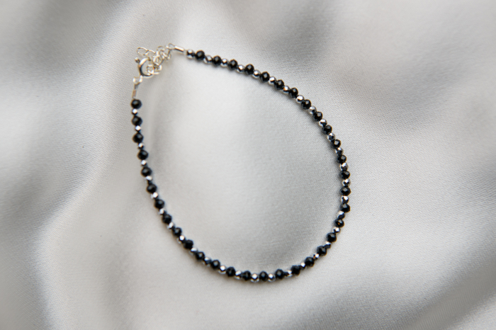 Spinel and Hematite bracelet [2]