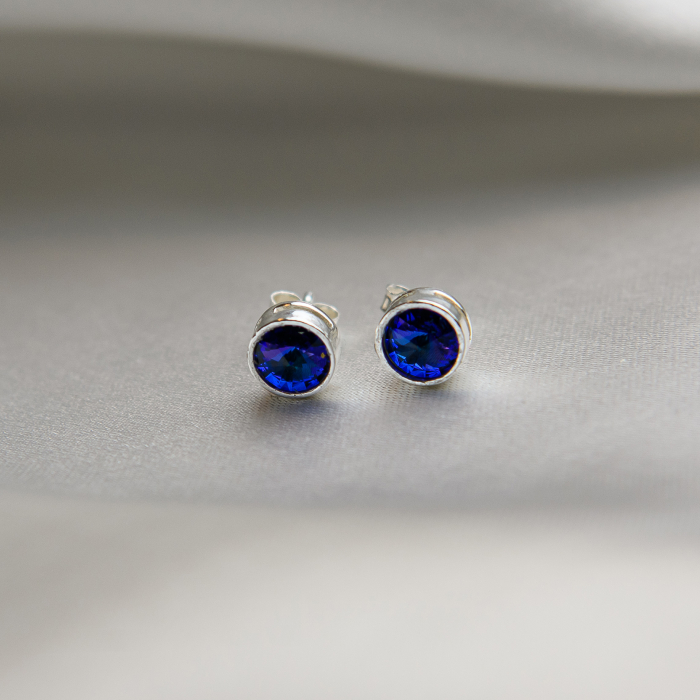 Cercei cristale  Majestic Blue [2]