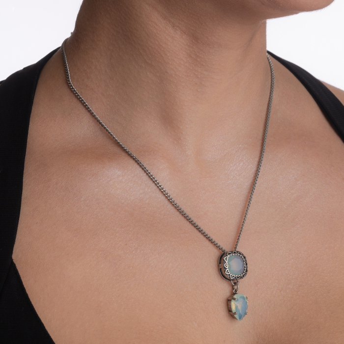 Colier cristale Austria pacific opal [3]