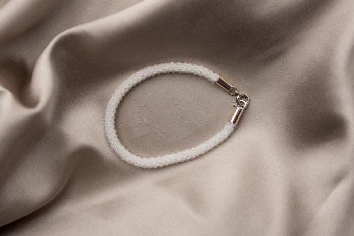 Rock crystal semi-precious stones bracelet [2]
