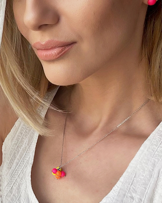 Neon color mix pendant [1]