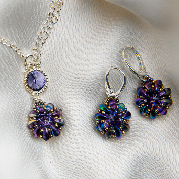 Tanzanite pendant and earrings set [1]