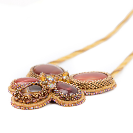 Brown Agate necklace [1]