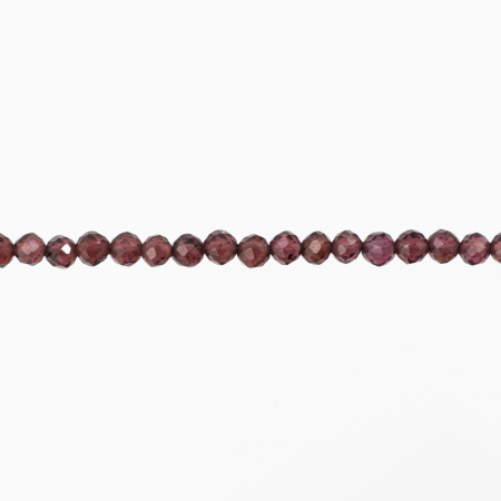 Bratara argint piatra semipretioasa granat 2,5 mm lungime 18-21 cm [1]