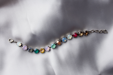 Bariolat Antique Silver Plated crystal bracelet [1]