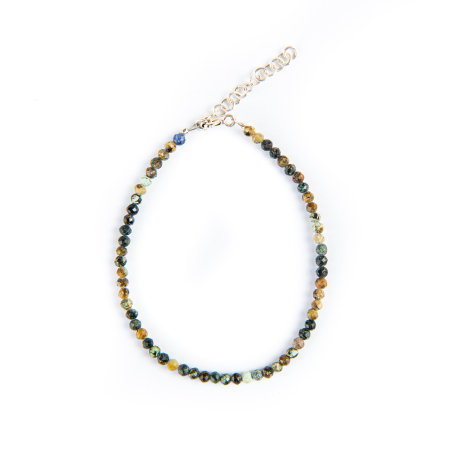 African Turquoise semi-precious stone bracelet [1]