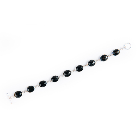 Onyx semi-precious  stone bracelet [1]
