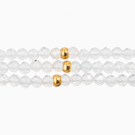 Bratara pietre semipretioase cristal de stanca microfatetat 2,5 mm in 3 siruri  lungime 18 cm [1]