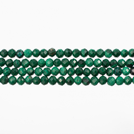 Bratara pietre semipretioase malachit microfatetat 2,5 mm 4 randuri  lungime 18.5 cm [1]