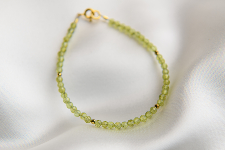 Bratara pietre semipretioase peridot microfatetat [1]