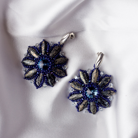 Earrings - Moon Flower earrings