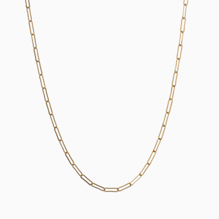 Coliere dama - Colier/lant Gold Filed 1/20 lungime 42 cm grosime 2 mm