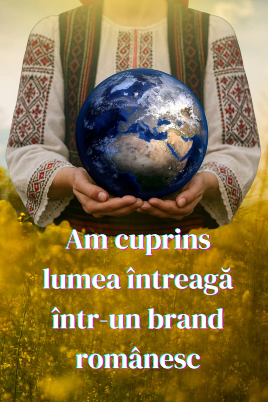 Brand 100% Romanesc