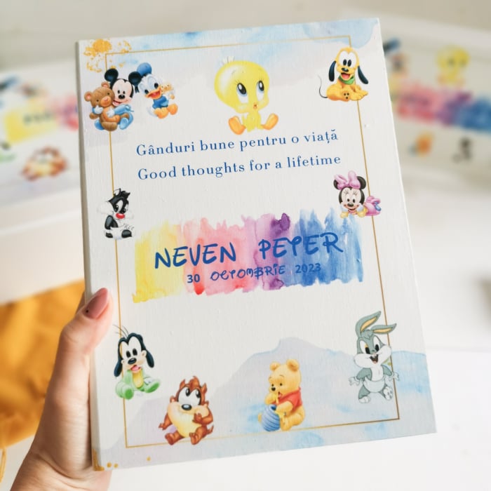 Baby Disney - Guestbook personalizat | Cartea cu ganduri bune [2]