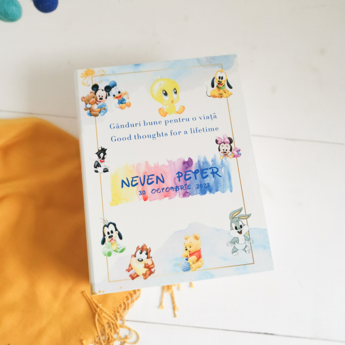 Baby Disney - Guestbook personalizat | Cartea cu ganduri bune [3]
