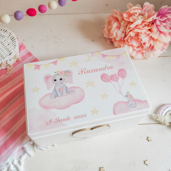 Baby Elephant - Cutie personalizata amintiri [6]