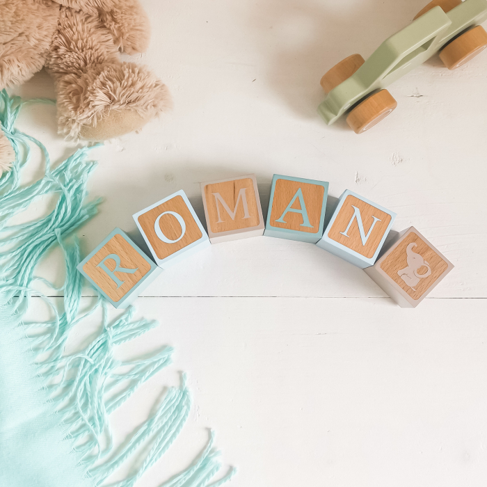 Cub din lemn | Nume personalizat [2]