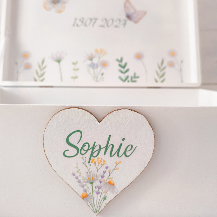 Curcubeu - Cutie trusou botez | Cutie de amintiri personalizata [3]