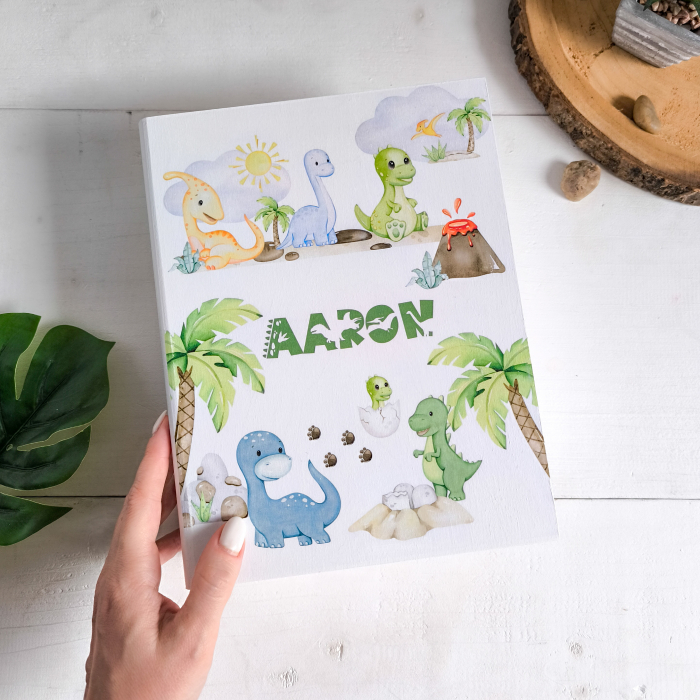Dinozauri - Guestbook personalizat | Cartea cu ganduri bune [2]