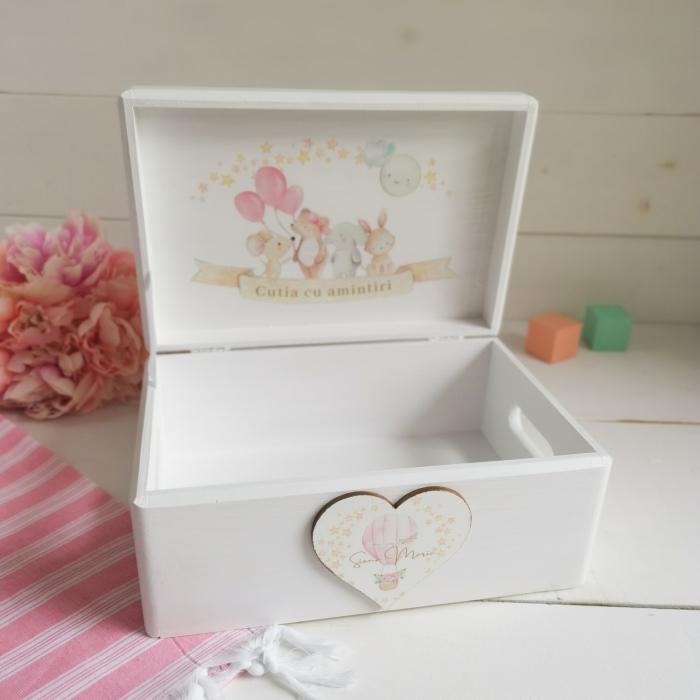 Dreamy Girl - Cutie trusou botez | Cutie cu amintiri personalizata [8]
