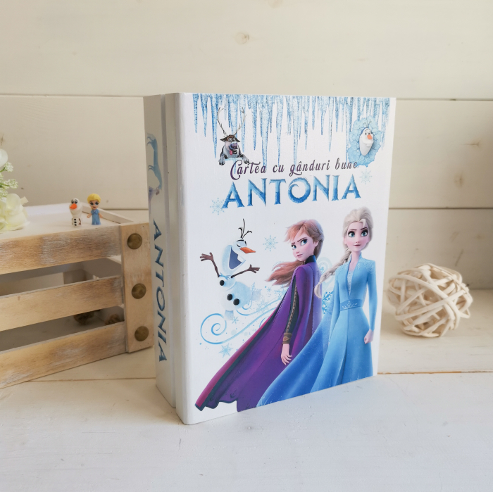 Elsa Guestbook personalizat - Carte cu ganduri bune [3]