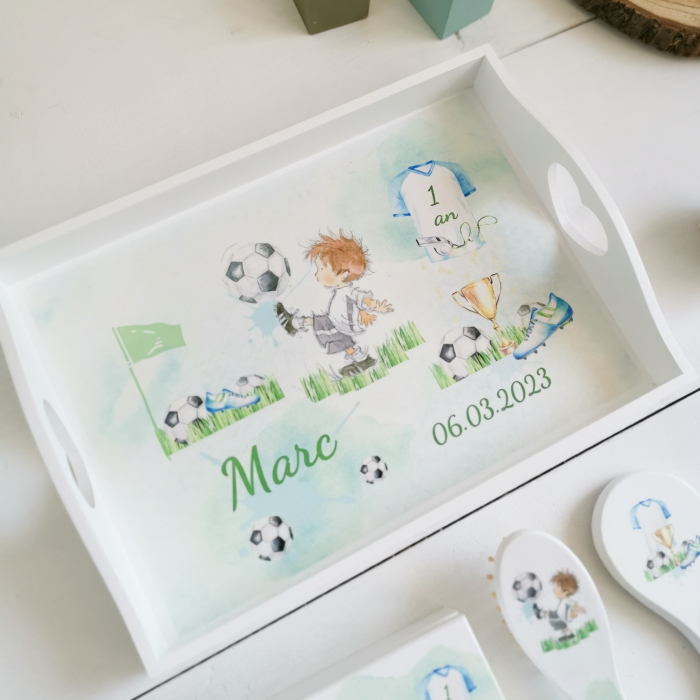 Fotbal - Tava mot baiat | Tava mot personalizata | Set prima aniversare [2]