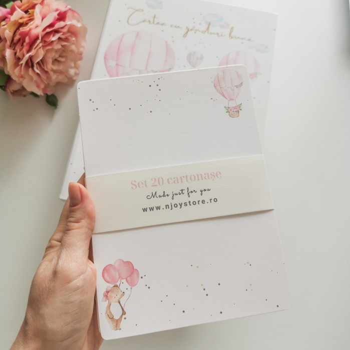 Guestbook personalizat pentru botez | Dreamy Girl [3]