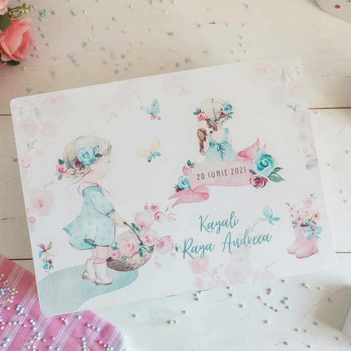 Little Girl - Cutie personalizata pentru amintiri sau trusoul de botez [2]