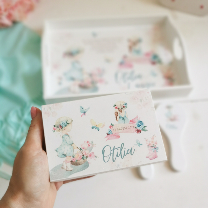 Little Girl - Tavita mot fata| Tava mot personalizata [4]