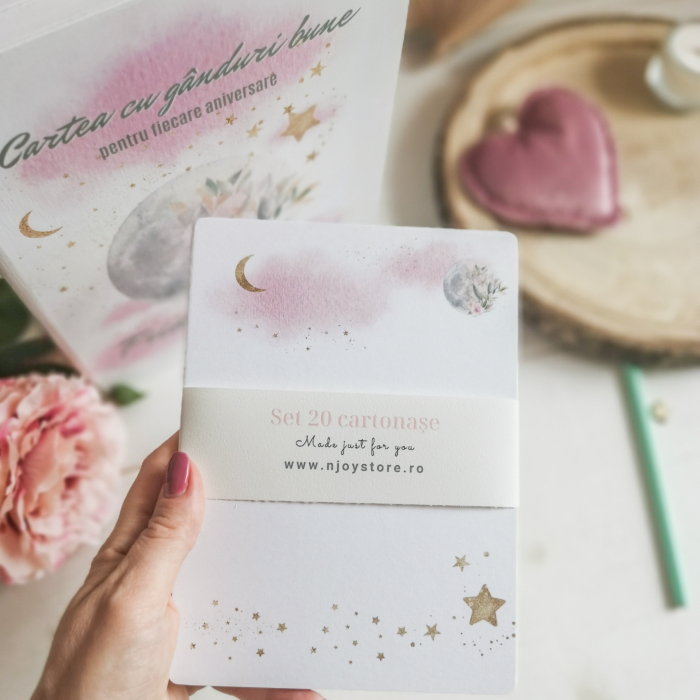 Luna Guestbook personalizat - Carte cu ganduri bune [3]