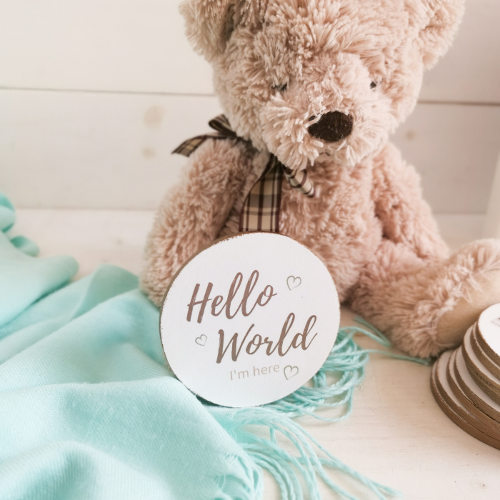 Milestone Cards Boho Nursery Girl | Set carduri poze bebelusi [4]